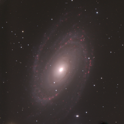 M81 observed in BVR + H_alpha using the WIYN 0.9m telescope