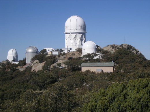 Telescopes at Kitt Peak National Observatory